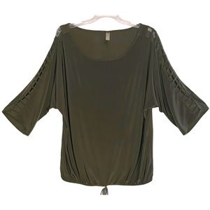 PerSeption Concept Olive Blouse